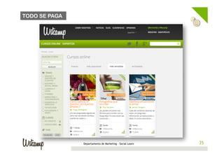 TODO SE PAGA




               Departamento de Marketing - Social Learn    35
                                                          35
 
