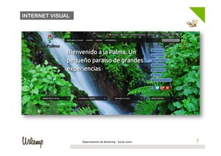 INTERNET VISUAL




                  Departamento de Marketing - Social Learn   77
 
