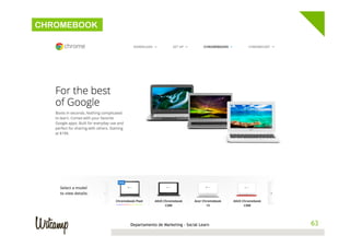 63Departamento de Marketing - Social Learn 63
CONVERSIONCHROMEBOOK
 