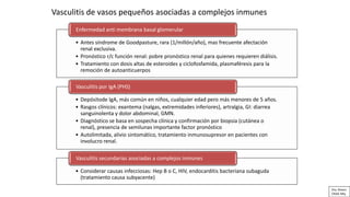 Seminario vasculitis 2015 -Síndromes de vasculitis de vasos pequeños ...
