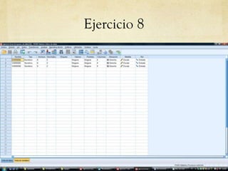 Ejercicio 8