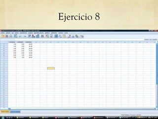 Ejercicio 8
 