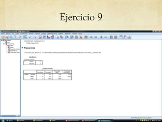 Ejercicio 9
