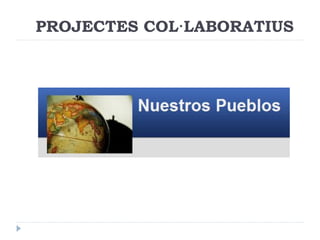 PROJECTES COL·LABORATIUS

 