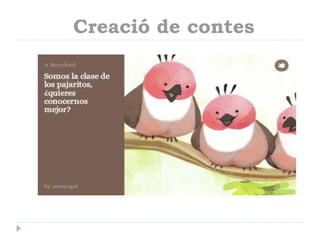Creació de contes

 
