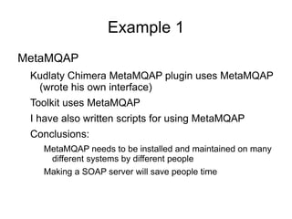 Soap Servlet By executing services by bots with some data 