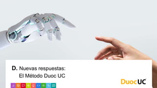 D. Nuevas respuestas:
El Método Duoc UC
 