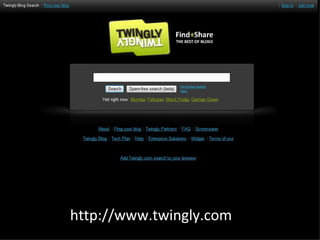 http://www.twingly.com 