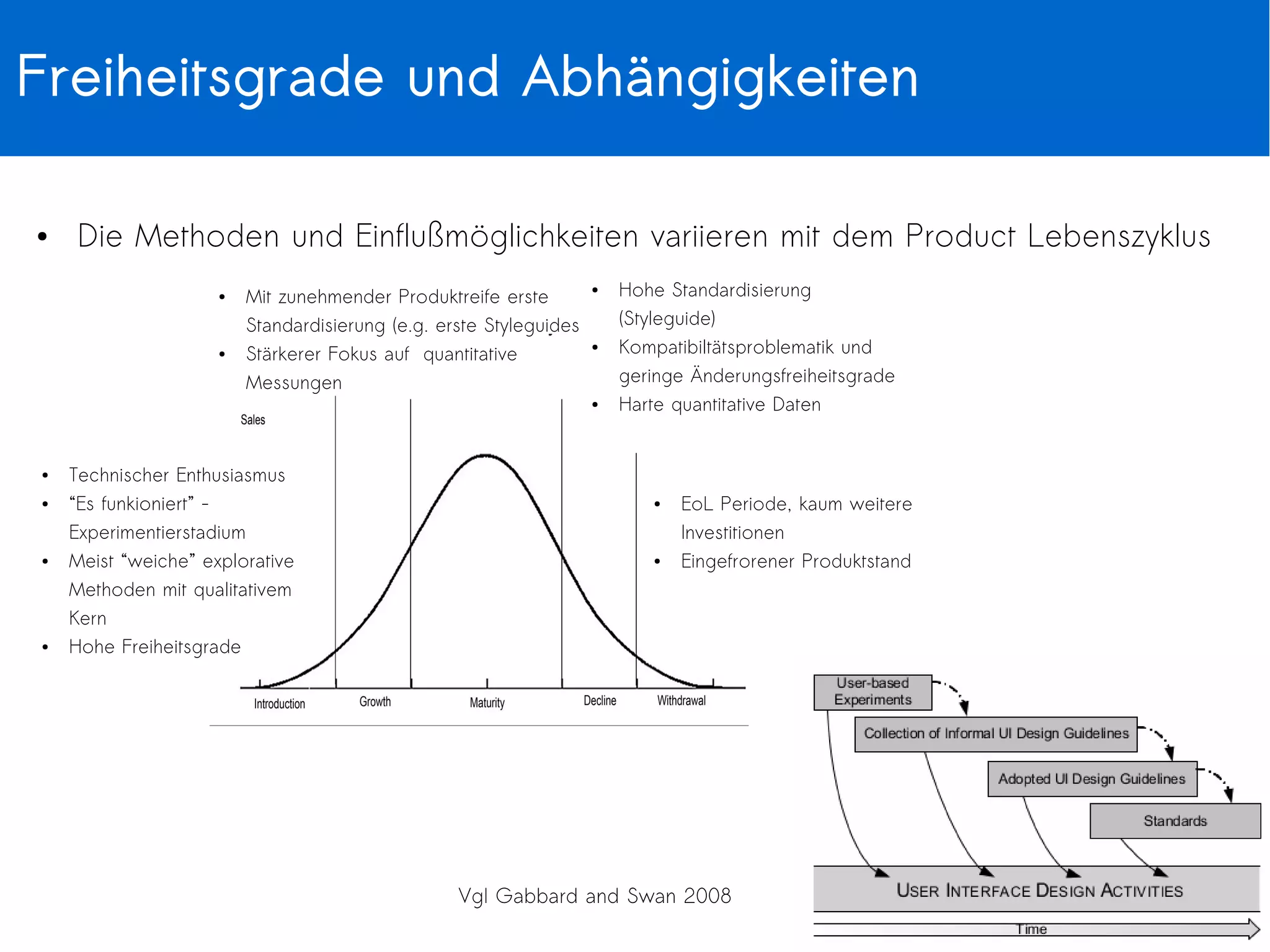 Mobile Computing
inklusive einige
”Wearables”
Direkte Manipulation -
Die Evolution von SAP
R/3 - Der Mobile Markt in
Zahlen und Bildern -
Consumerization -
Mobile Webseiten vs.
Responsive Design -
Apps - SAP Fiori - Google
UX Methodenmix -
Android Design
Principles - Microsoft
Metro - Gamification -
Serious Games -
Möglichkeiten und
Grenzen - Gamification
im betrieblichen Umfeld
– Prediction Markets
 