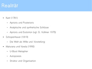 Gartner Hype Cycle “Emerging Technologies”
(Www.gartner.com 2013)
Einordnung einiger
Themen des Seminars
 