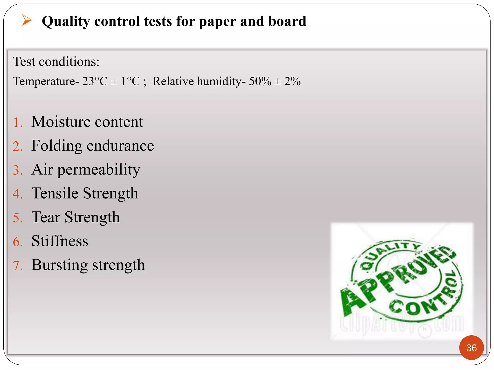 Quality control test: Containers, Closures and Secondary packing ...