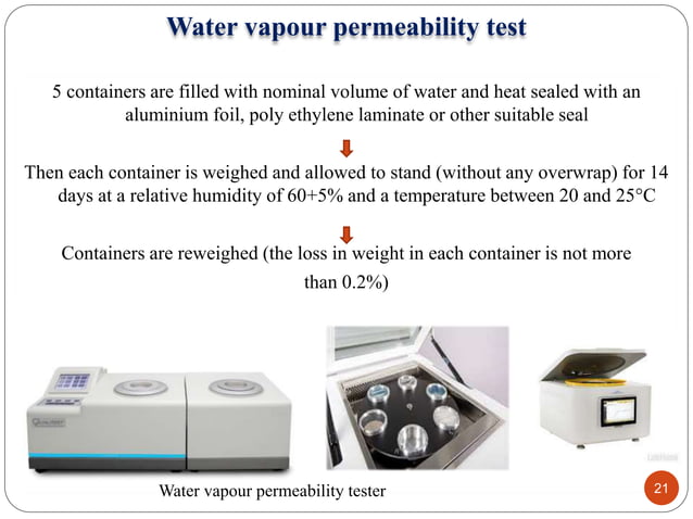 Bucket Container Test Quality control test: Containers, Closures and Secondary packing ...