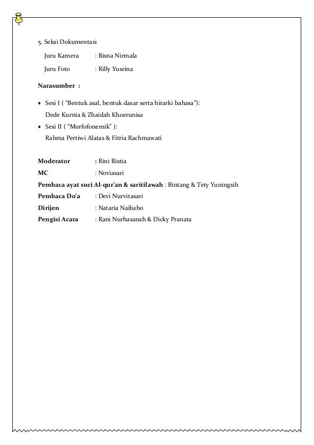 Seminar Mata Kuliah Kebahasaan