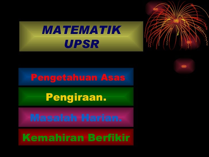 Soalan Subjektif Matematik Tahun 4 - Selangor a