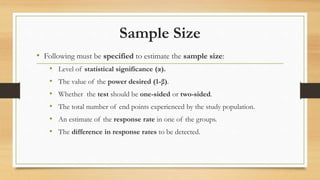 Sample Size In Experiments Example Experimental Study | PPTX