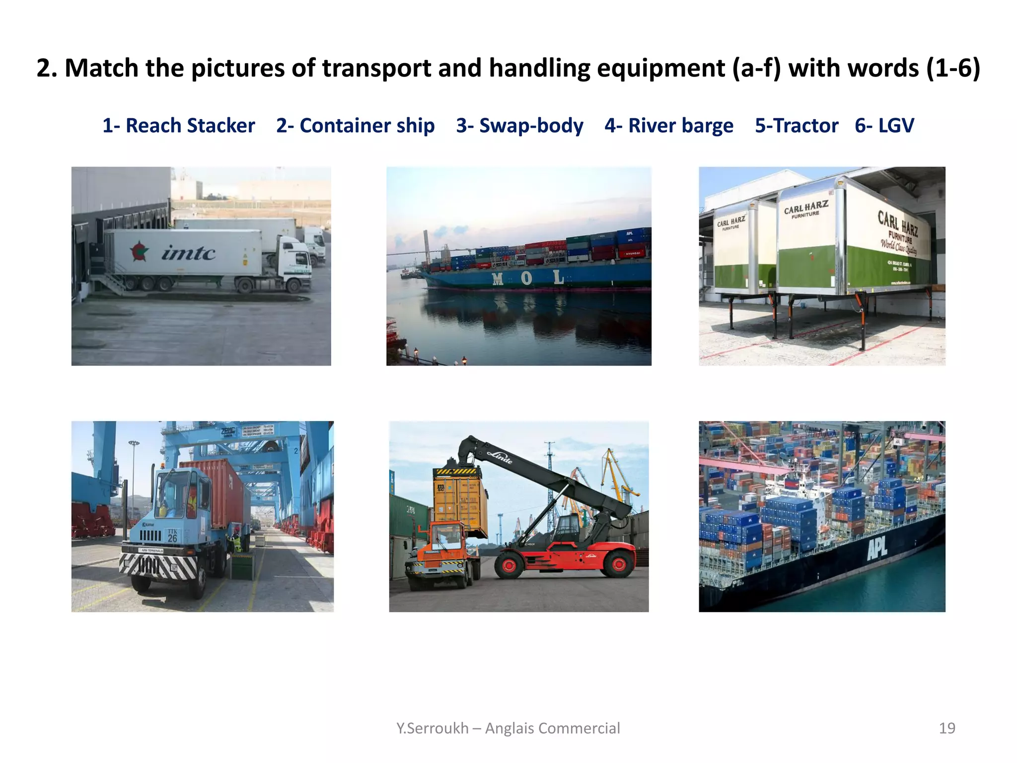 Modes of Transport in Logistics | PDF