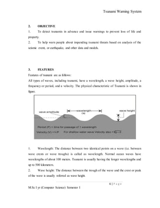 Tsunami advance warning