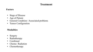 carcinoma cervix management stage wise with role of surgery | PPTX