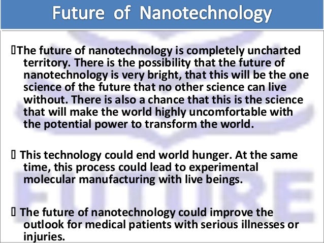 essay on future of nanotechnology
