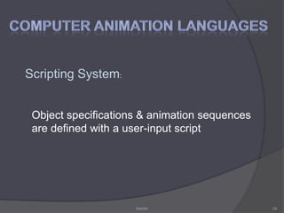 Animation SequencesStep 1:Storyboard layout Outline of action