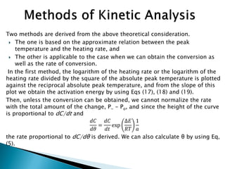 Non isothermal kinetics in phase transformations | PDF