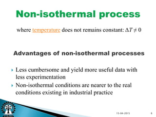 Non isothermal kinetics in phase transformations | PDF