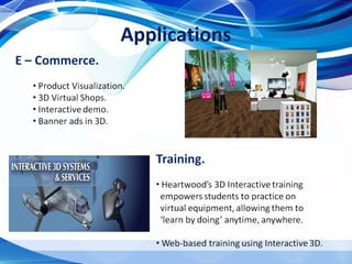 3d Internet Applications