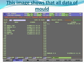 This image shows that all data of
mould
 