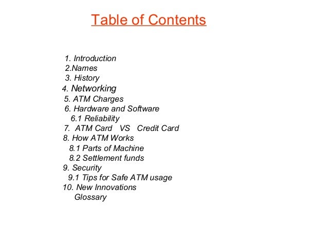 ATM SEMINAR TOPIC EBOOK ATM SEMINAR TOPIC EBOOK