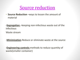Seminar on bio medical waste management | PPTX