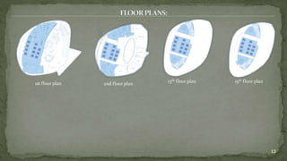 12
1st floor plan 2nd floor plan
13th floor plan 15th floor plan
 