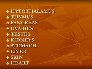 Seminar On Endocrine System 1