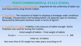 Seminar on evaluation of floating tablets. | PPTX