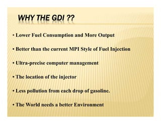 Seminar on gasoline direct injection... | PDF