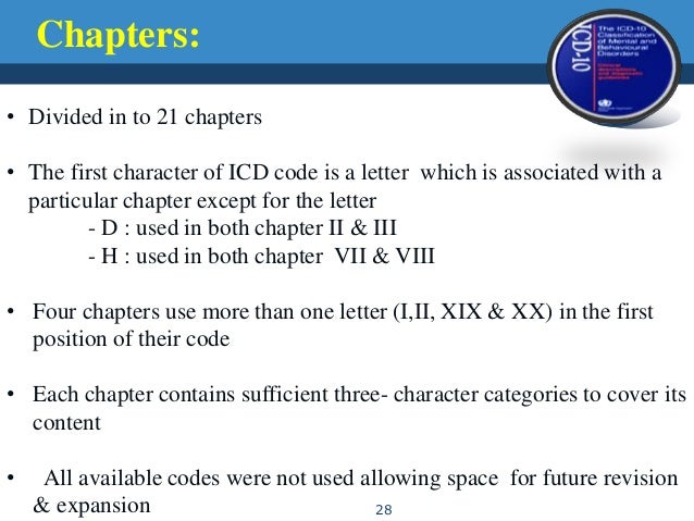 What Letter Is Not Used In Icd What Letter Is Not Used In Icd
