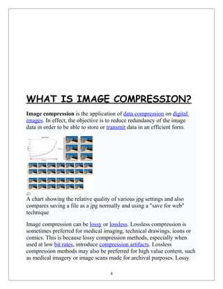 Seminar Report on image compression | DOC