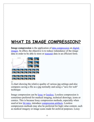 Seminar Report on image compression