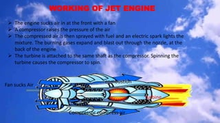 Seminar report on jet engine | PPTX