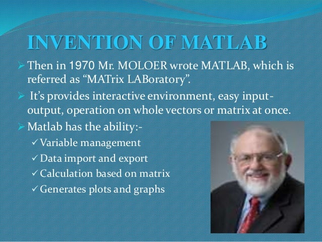 Seminar on MATLAB