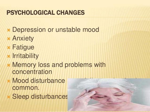 Post Menopause Mood Swings