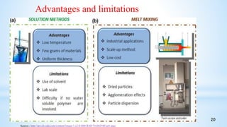 Advantages and limitations
Source:- http://ars.els-cdn.com/content/image/1-s2.0-S0014305716302580-gr6.jpgs
20
 