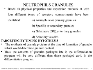 neutrophils and its role in periodontics | PPTX