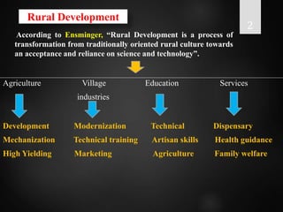 role of non governmental organisation in rural development and agricultural extension