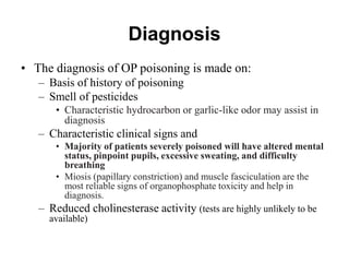 Seminar on Organophosphate and carbamate poisonings Molalign Ab..ppt