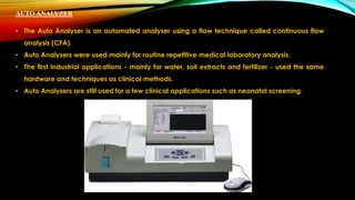 NEW AND OLD EQUIPMENTS AND ACCESSORIES USED IN EXPERIMENTAL ...