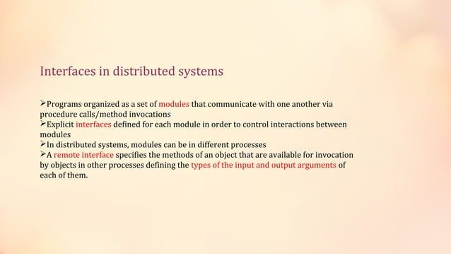 remote method invocation | PPT