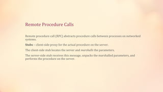 remote method invocation | PPT