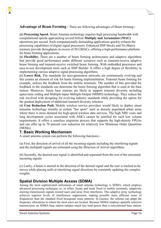 Seminar on smart antenna systems | PDF