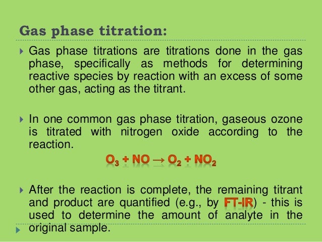 Potentiometric titration