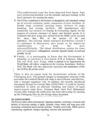 Report written about the Presentation on the Evolution and Role of ...